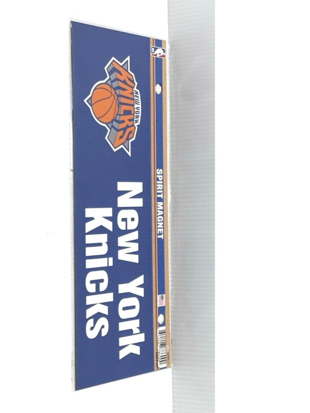 New York Knicks Spirit Magnet Rectangular NBA Logo Basketball Team Fan Decor NEW